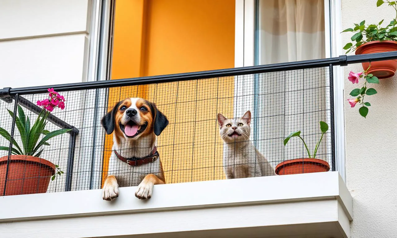 Kedi ve Köpekler İçin Balkon Güvenliği: Çelik File Çözümleri