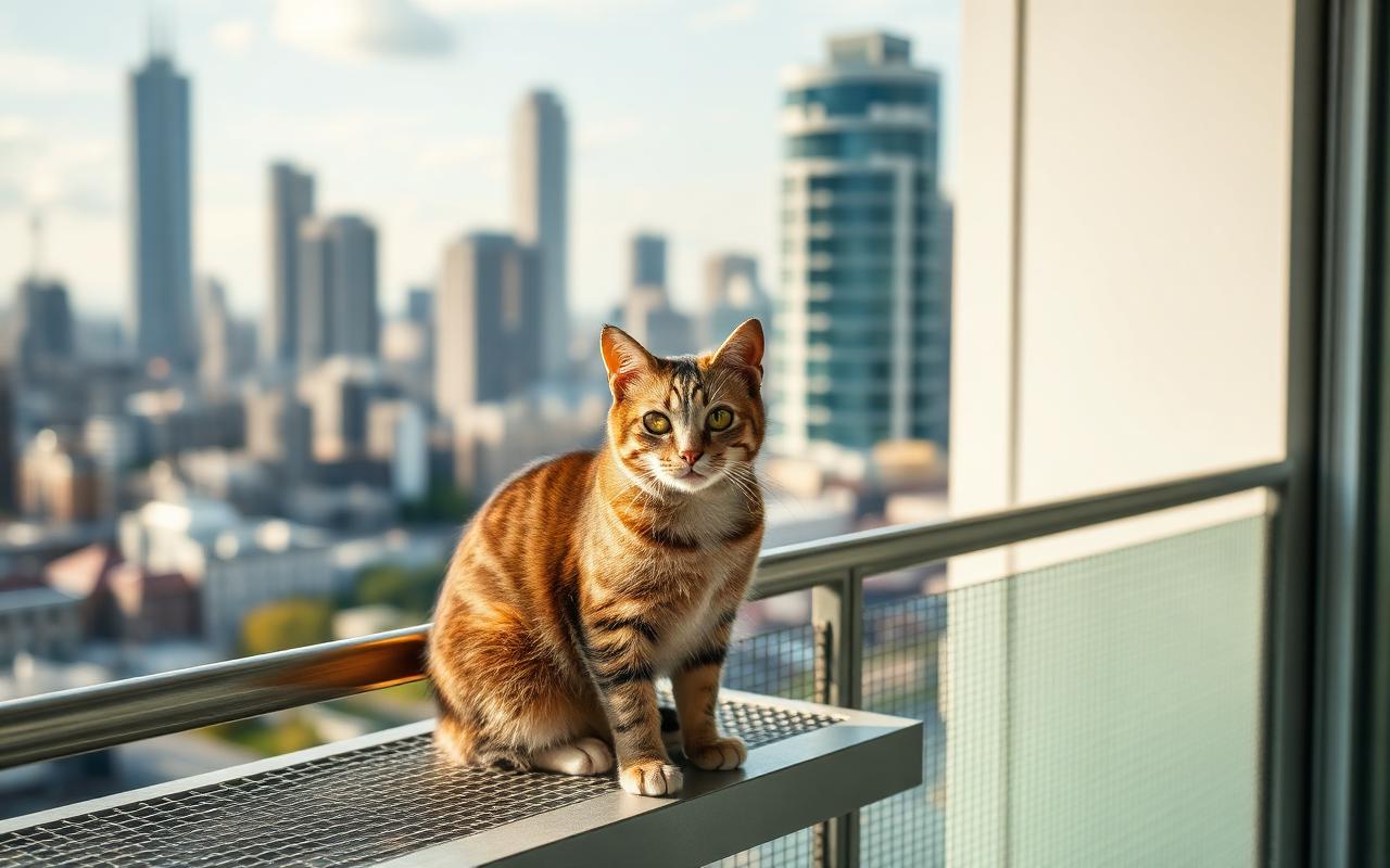 Kedi ve Köpekler İçin Balkon Güvenliği: Çelik File Çözümleri